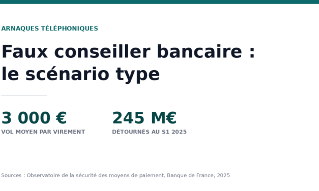 Arnaque au faux conseiller bancaire : le scénario et vos recours