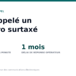 J&rsquo;ai rappelé un numéro surtaxé : quels frais, quels recours ?